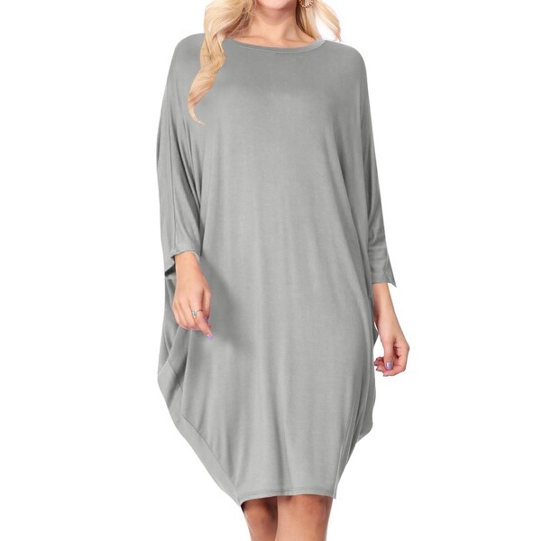 gray casual dress