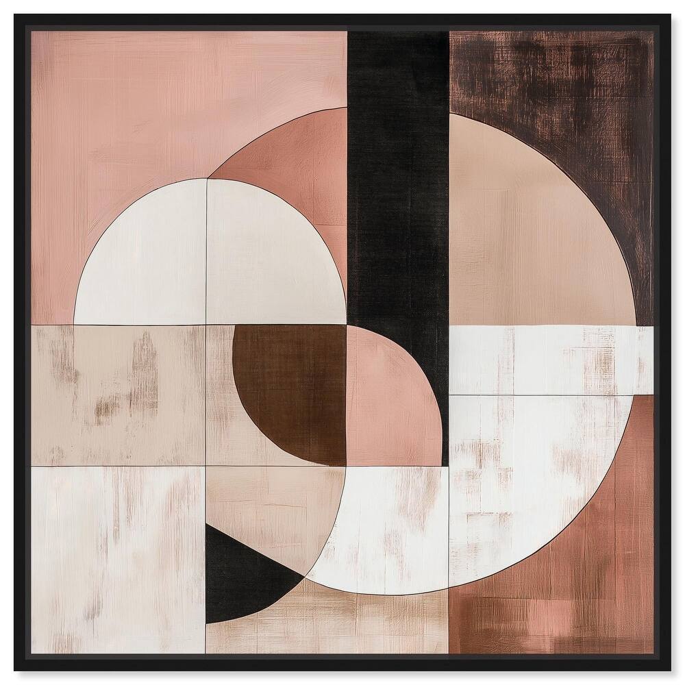 Modern Shapes I Canvas by Art Remedy