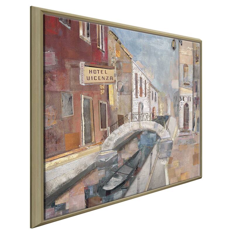 "Hotel Vincenza" Print on Floating Canvas