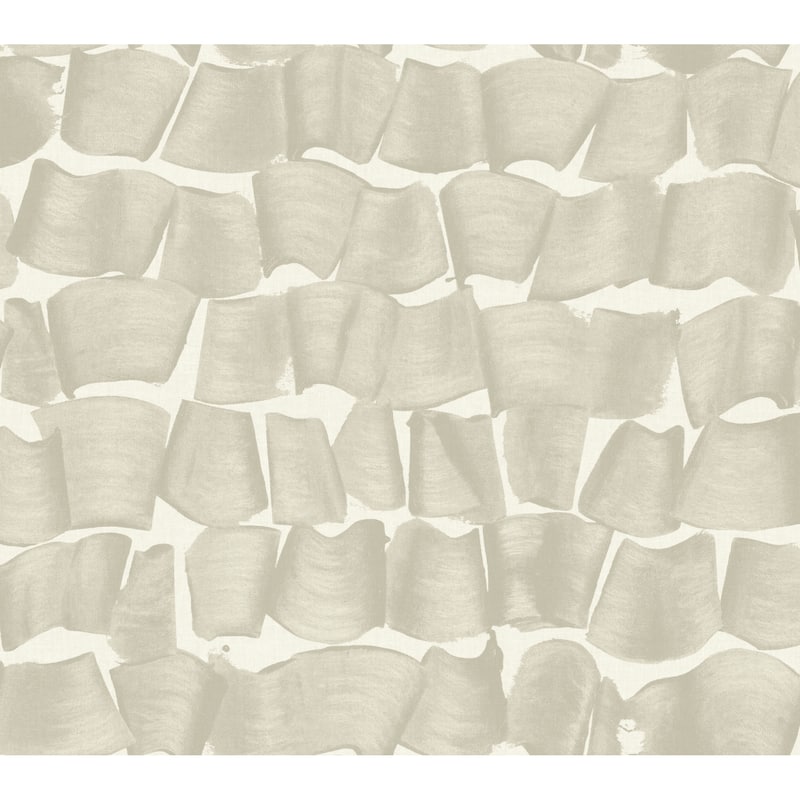 Norwich, Brushed Ink, 27' L X 27" W, Wallpaper Roll - Taupe