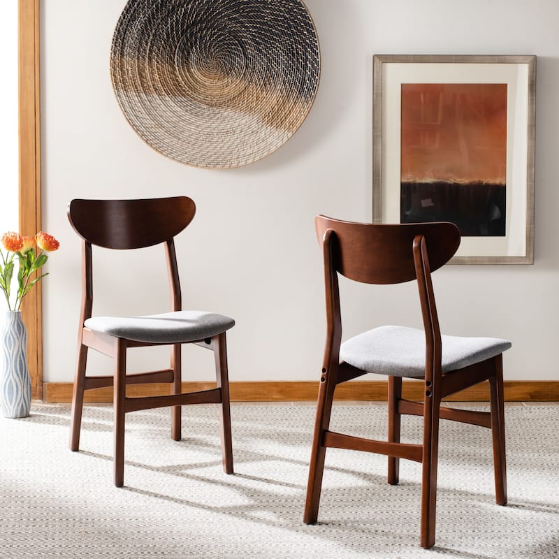 SAFAVIEH Lucca Retro Dining Chair (Set of 2)