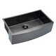 preview thumbnail 3 of 7, Farmhouse Deep Single Bowl Stainless Steel Kitchen Sink