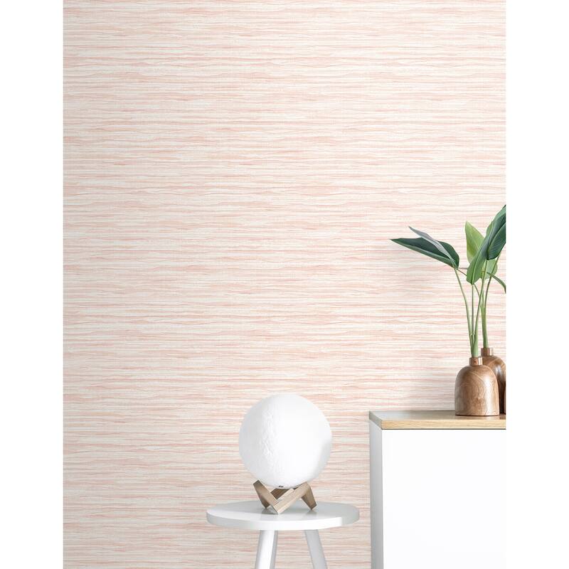 Seabrook Designs Sky Wave Stringcloth Unpasted Wallpaper