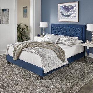 Dartington Velvet Fabric Platform Bed by iNSPIRE Q Modern