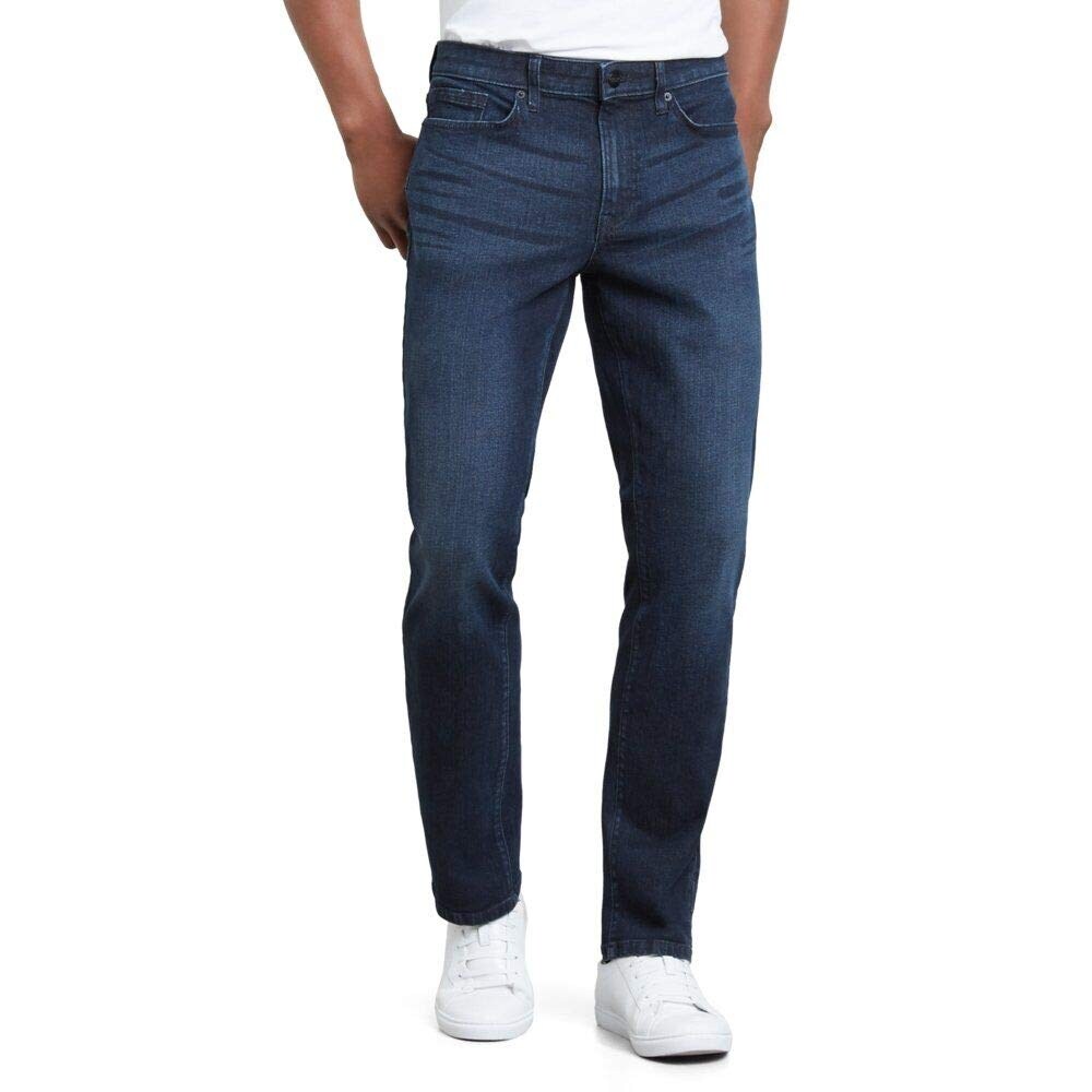 kenneth cole straight stretch jeans