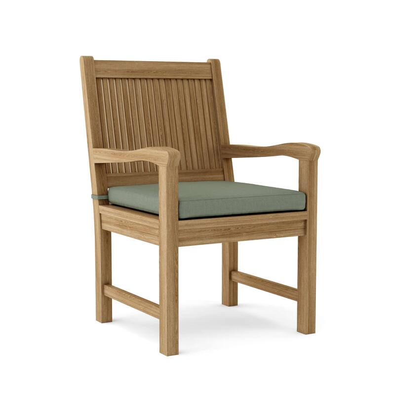 Chester Teak Outdoor Dining Chair - N/A