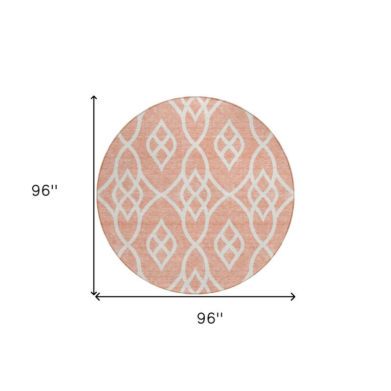 HomeRoots Trellis Transitional Rectangle Outdoor Rug
