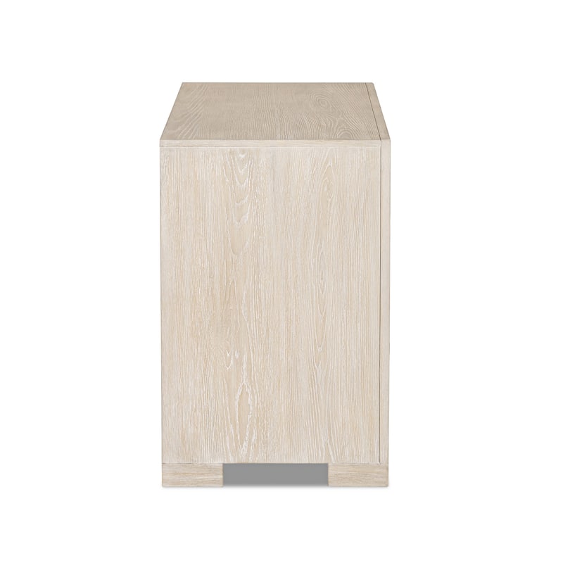 Furniture of America Durem Modern Classic Wood 2-Drawer Oversized Nightstand with USB Ports (Set of 2)