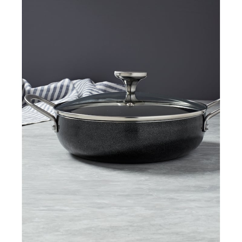 Infuse 3Qt Aluminum Caldero / Saute Pan Black Bed Bath & Beyond