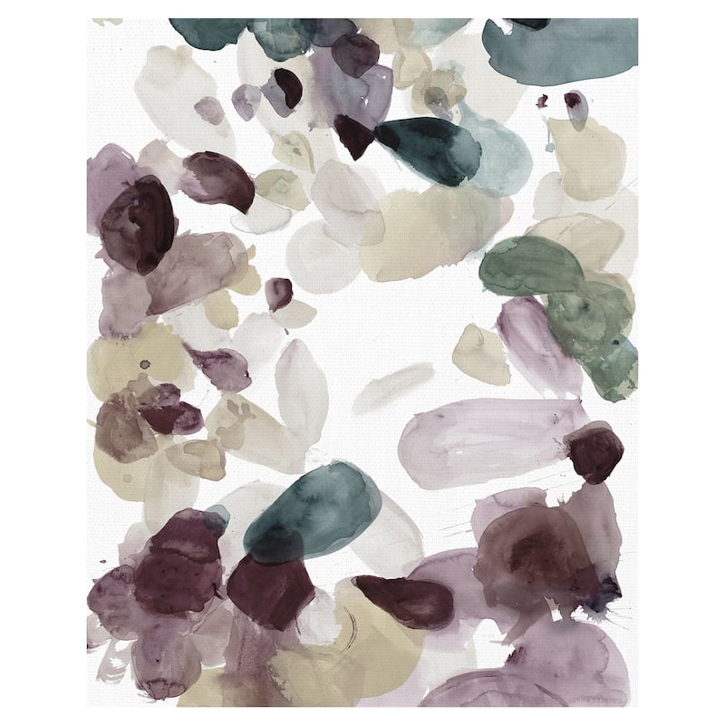 Butterfly Dance in Neutral D by Allyson Fukushima Canvas Art Print