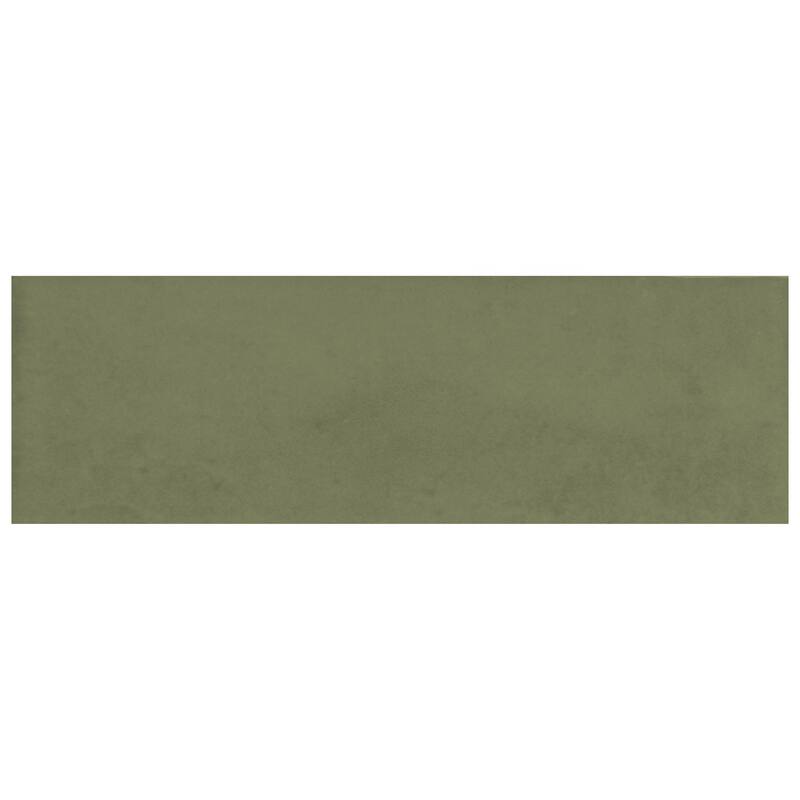 Merola Tile Coco Matte Moss Verde 2" x 5-7/8" Porcelain Floor and Wall Tile