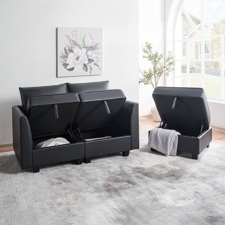 Modern Modular DIY Collection - Sturdy Wooden Frame - Versatile & Stylish Furniture for Living Room Bedroom