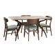 preview thumbnail 7 of 77, Fausett Mid-Century Modern 5 Piece Dining Set by Christopher Knight Home