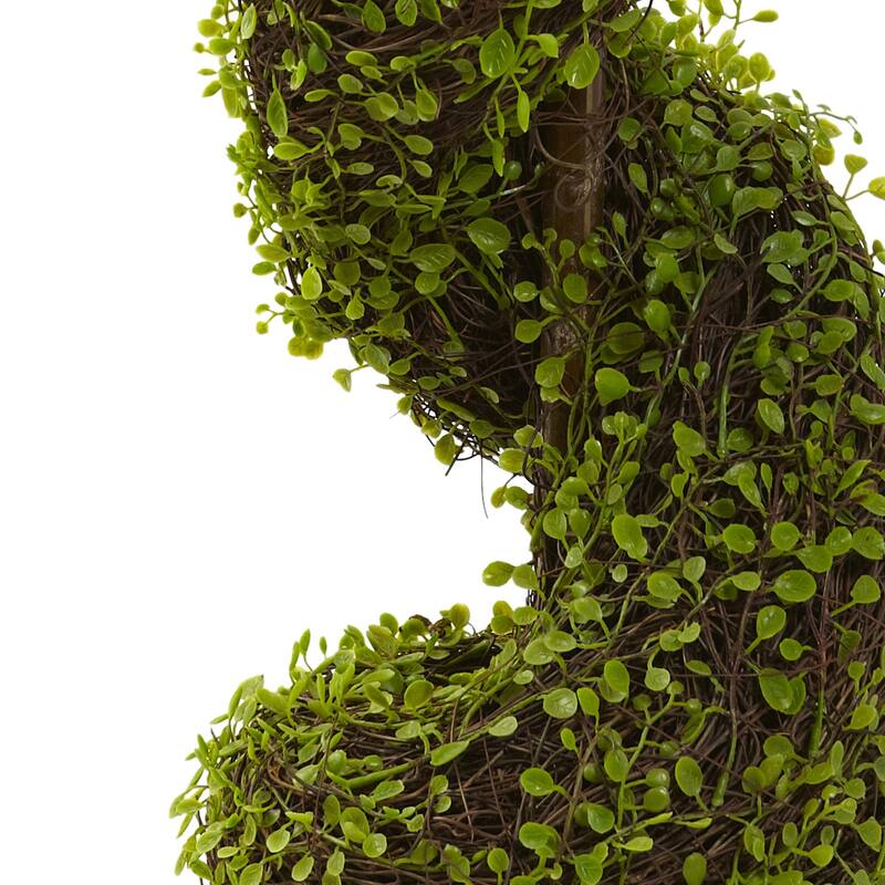 Nordic Spiral Tree - 4ft Mohlenbechia Artificial Tree - Indoor Accent Decor - 4ft.