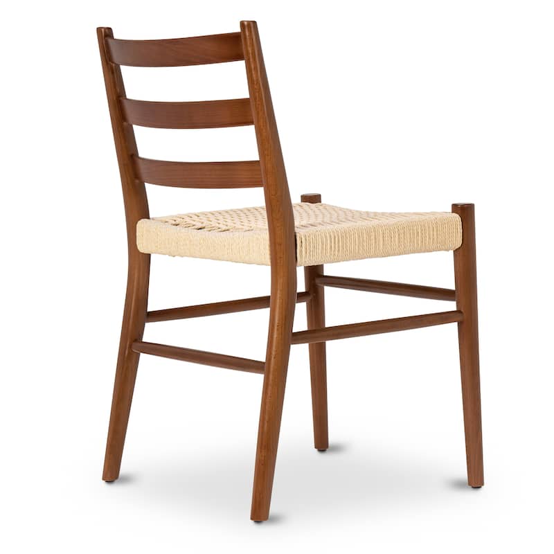 Poly and Bark Ray Dining Chair 2.0 (Set of 2) - Solid Wood Frame