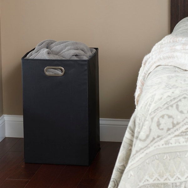 Household Essentials Folding Laundry Hamper 14.0 L x 14.0 W x 28.0 H On Sale Bed Bath Beyond 33838752