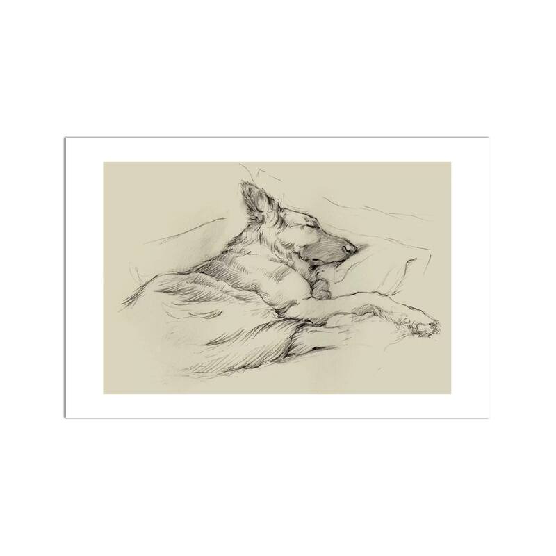 Dog Days IV Fine Art Paper Print by Ethan Harper - Multi