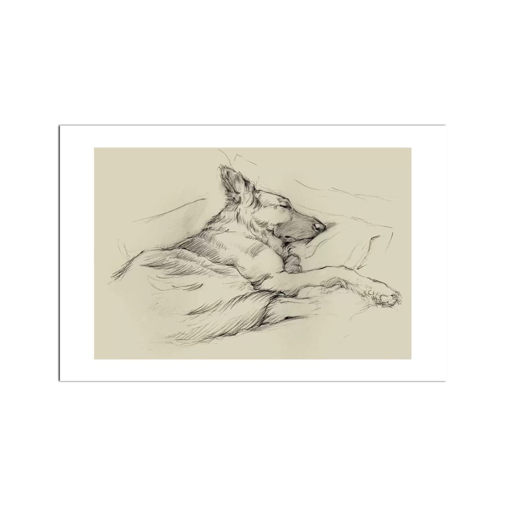 Dog Days IV Fine Art Paper Print by Ethan Harper - Multi