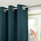 preview thumbnail 8 of 70, Sun Zero Hayden Patio Extra-Wide Blackout Grommet Sliding Patio Door Curtain Panel, Single Panel