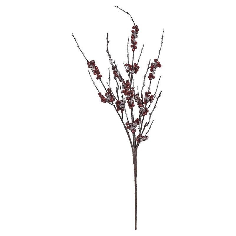 Frosted Berry Artificial Christmas Spray 28"