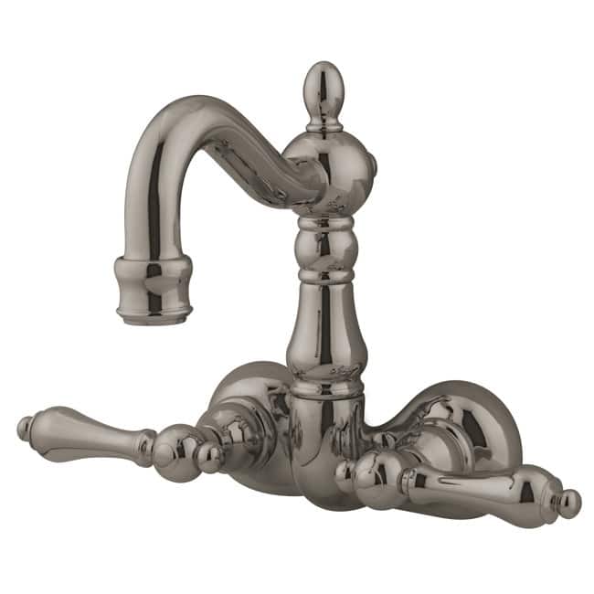 Kingston Brass Vintage Wall Mounted Clawfoot Tub Filler with Metal