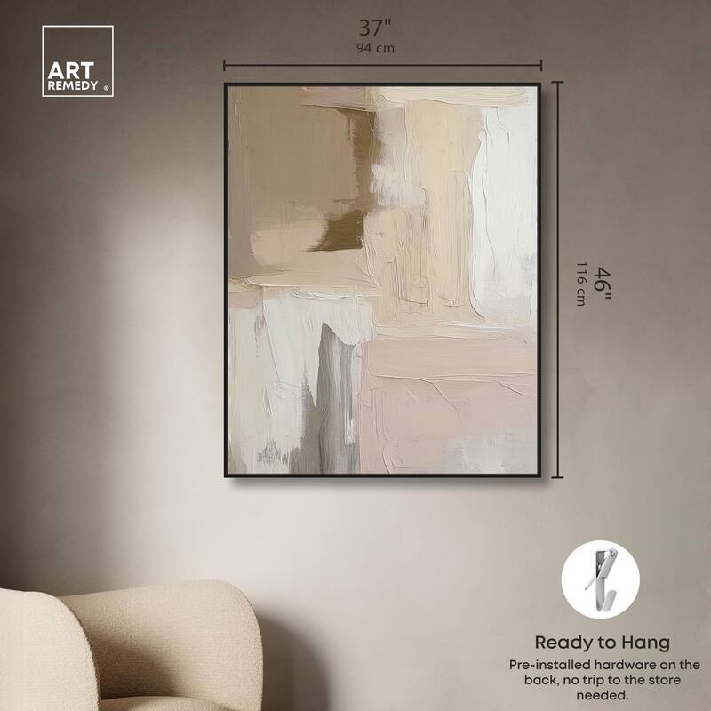 Subtle Earth Tones II Canvas by Art Remedy