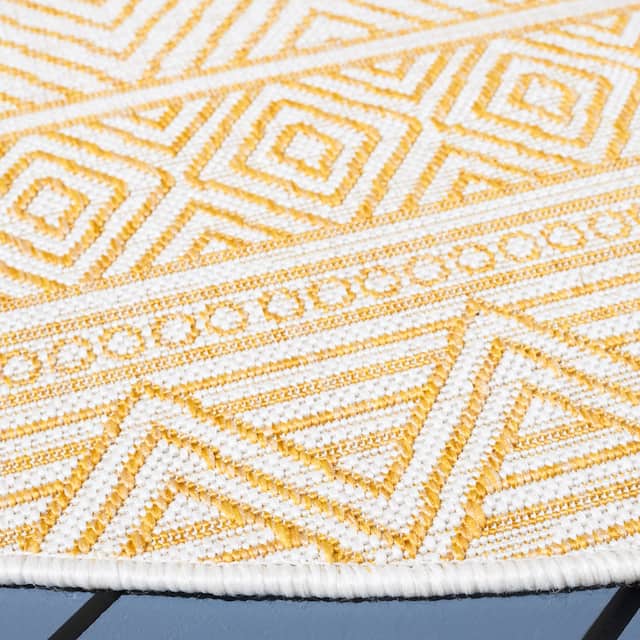 SAFAVIEH Courtyard Zorana Indoor/ Outdoor Waterproof Patio Backyard Rug
