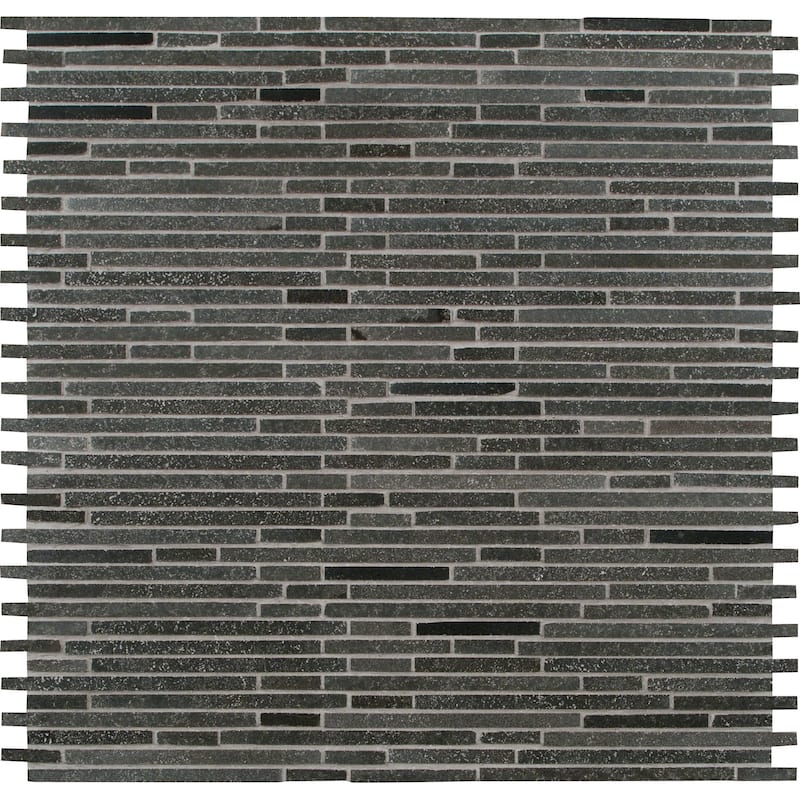 Ackland AKM-S-12X12BRH-CA 12" x 12" Marble and Stone Brick Mosaic Tile
