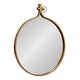 preview thumbnail 79 of 94, Kate and Laurel Yitro Round Wall Mirror