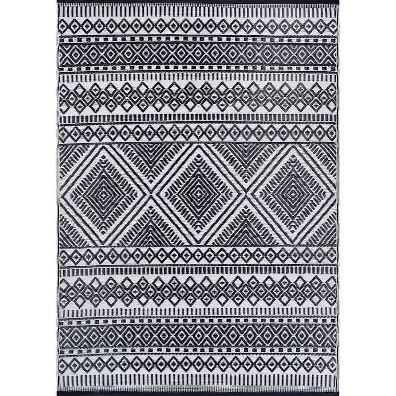 Beverly Rug Boho Outdoor Rug Waterproof for Patio, RV Camping