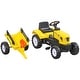 preview thumbnail 7 of 8, Kids Ride on Farm Tractor - Yellow