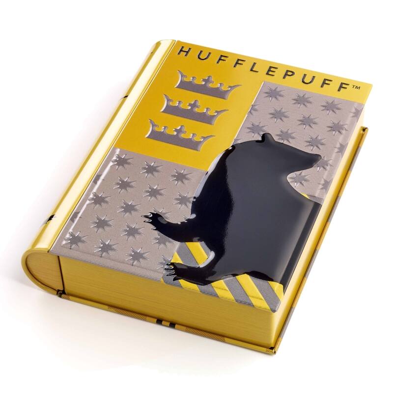 Harry Potter Hufflepuff House Tin Gift Set With Lanyard, Jewelry and More