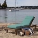 preview thumbnail 22 of 52, Arden Selections Oceantex Outdoor Chaise Lounge Cushion 72 x 21