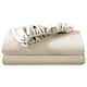 Bare Home 2-Pack Microfiber Fitted Bottom Sheets Deep Pocket - Twin XL - Sand