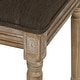 preview thumbnail 33 of 89, Regina Wood Upholstered Dining Chair by Christopher Knight Home