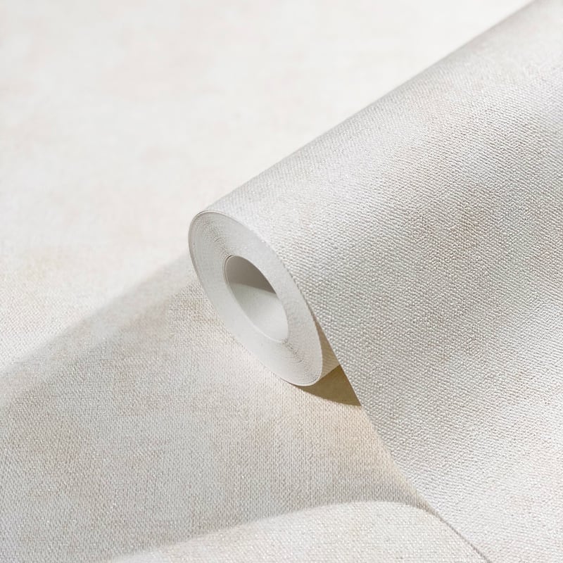 Galerie Wallcoverings Flora Plain Texture Vinyl on Non-woven Lustre Wallpaper Roll