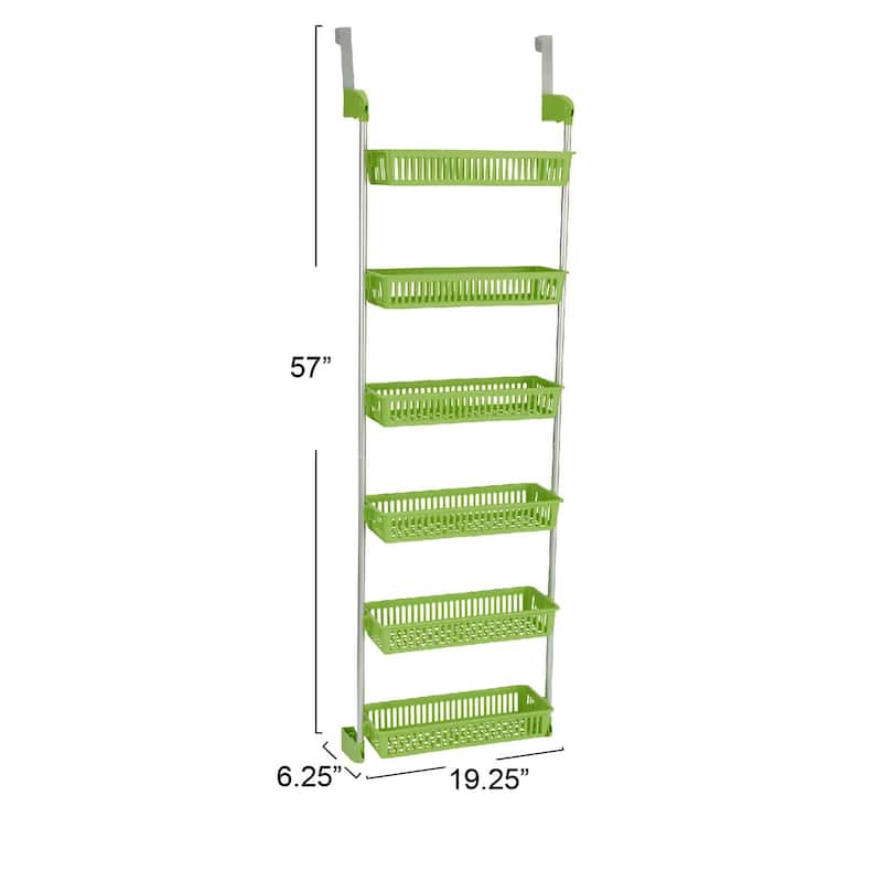 Household Essentials 6-basket Over-the-Door Organizer