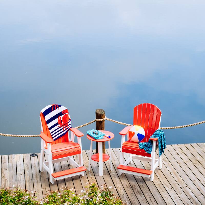 Poly Lumber Adirondack Balcony Chair