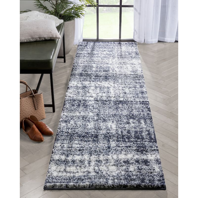 Well Woven Celeste Sintra Mid-Century Modern Geometric Area Rug
