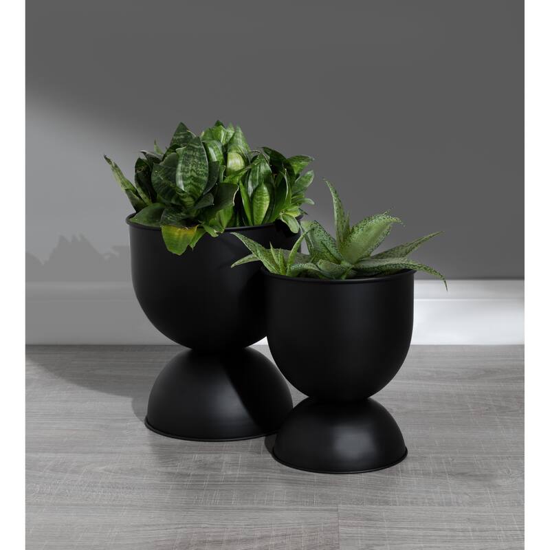 Kate and Laurel Volz Tabletop Planter Set - 2 Piece