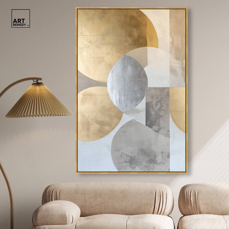 Golden Sequence I Canvas by Art Remedy