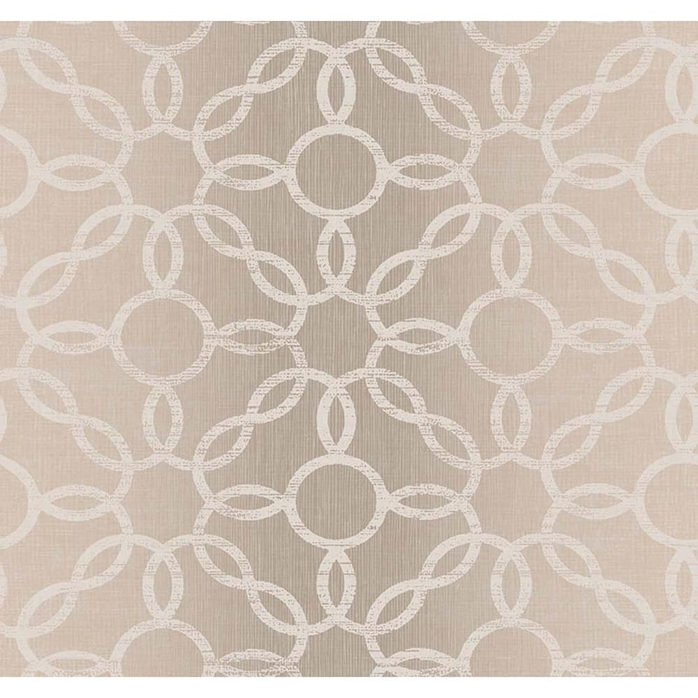 Seabrook Designs Pinson Geometric Unpasted Wallpaper