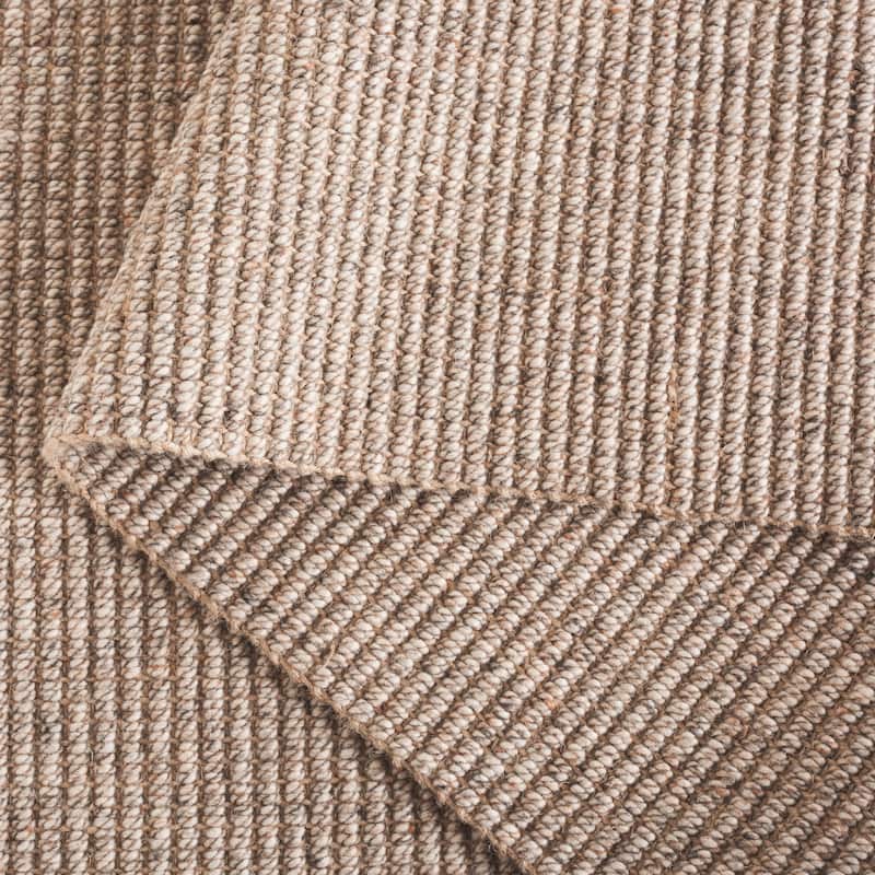 SAFAVIEH Flatweave Natural Wanja Fiber Farmhouse Wool & Jute Rug