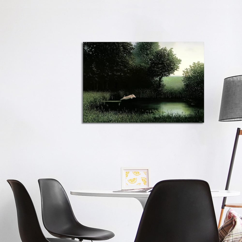 iCanvas "Koehler's Pig" by Michael Sowa Canvas Print