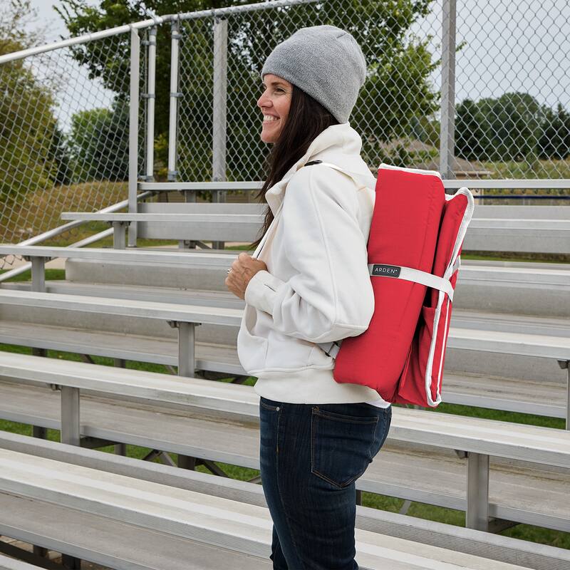 ARDEN Heated Stadium Seat, Foldable, Lightweight With Carrying Strap