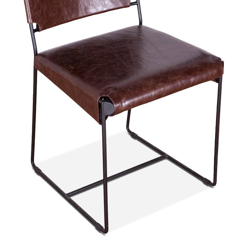 Melbourne Industrial Modern Dining Chair