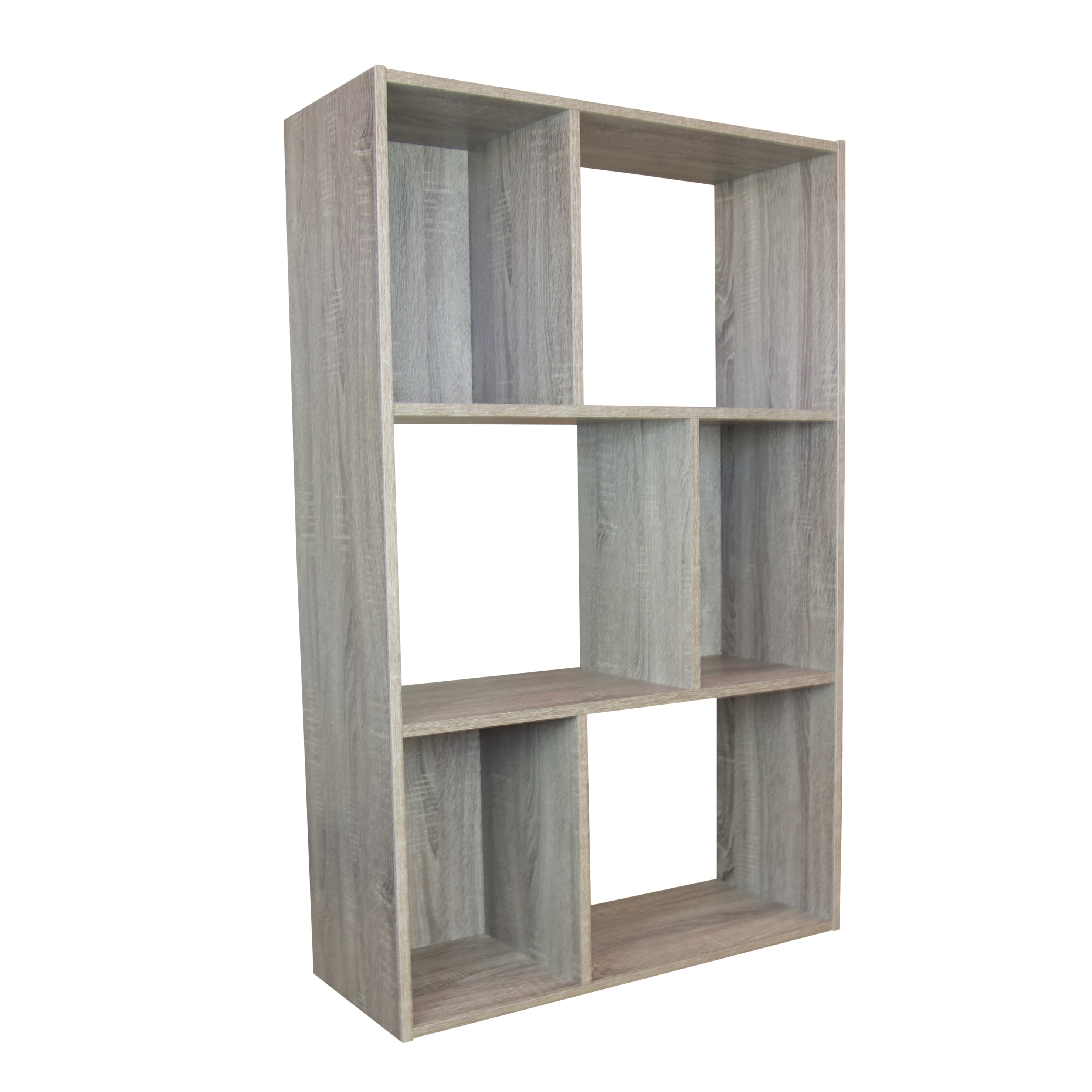 Slide Logic 4 Tier Asymmetric Bookcase Console Overstock 32278274