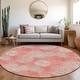 preview thumbnail 111 of 132, Premium Washable Super Soft Modern Sphere Mayfield Rug Salmon - 8' x 8'
