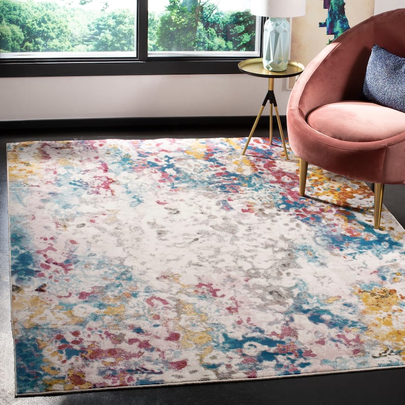SAFAVIEH Aria Verjine Vintage Boho Oriental Rug - 3' x 5' - Cream/Dark Teal