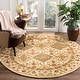 preview thumbnail 7 of 103, SAFAVIEH Handmade Antiquity Philomena Traditional Oriental Wool Rug 6' Round - Beige - Round
